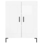 vidaXL Aparador alto madera contrachapada blanco brillo 69,5x34x180 cm vidaXL Aparador alto madera contrachapada blanco brillo 69,5x34x180 cm