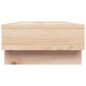 vidaXL Soporte para monitor madera maciza de pino 60x27x14 cm vidaXL Soporte para monitor madera maciza de pino 60x27x14 cm