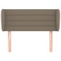 vidaXL Cabecero de tela gris taupe 93x23x78/88 cm vidaXL Cabecero de tela gris taupe 93x23x78/88 cm