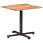 vidaXL Mesa de bistró borde natural madera maciza acacia 80x80x75 cm vidaXL Mesa de bistró borde natural madera maciza acacia 80x80x75 cm