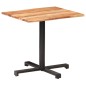 vidaXL Mesa de bistró borde natural madera maciza acacia 80x80x75 cm vidaXL Mesa de bistró borde natural madera maciza acacia 80x80x75 cm