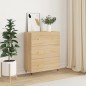 vidaXL Aparador de madera de ingeniería roble Sonoma 69,5x34x90 cm vidaXL Aparador de madera de ingeniería roble Sonoma 69,5x34x90 cm