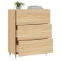 vidaXL Aparador de madera de ingeniería roble Sonoma 69,5x34x90 cm vidaXL Aparador de madera de ingeniería roble Sonoma 69,5x34x90 cm