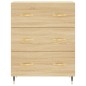 vidaXL Aparador de madera de ingeniería roble Sonoma 69,5x34x90 cm vidaXL Aparador de madera de ingeniería roble Sonoma 69,5x34x90 cm