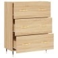 vidaXL Aparador de madera de ingeniería roble Sonoma 69,5x34x90 cm vidaXL Aparador de madera de ingeniería roble Sonoma 69,5x34x90 cm
