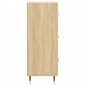 vidaXL Aparador de madera de ingeniería roble Sonoma 69,5x34x90 cm vidaXL Aparador de madera de ingeniería roble Sonoma 69,5x34x90 cm