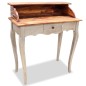 vidaXL Escritorio de madera maciza reciclada 80x40x92 cm vidaXL Escritorio de madera maciza reciclada 80x40x92 cm
