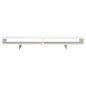 vidaXL Soporte para monitor madera maciza de pino blanco 100x27x14 cm vidaXL Soporte para monitor madera maciza de pino blanco 100x27x14 cm