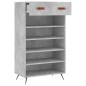 vidaXL Zapatero madera de ingeniería gris hormigón 60x35x105 cm vidaXL Zapatero madera de ingeniería gris hormigón 60x35x105 cm