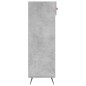 vidaXL Zapatero madera de ingeniería gris hormigón 60x35x105 cm vidaXL Zapatero madera de ingeniería gris hormigón 60x35x105 cm