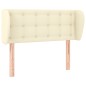 vidaXL Cabecero de cuero sintético color crema 93x23x78/88 cm vidaXL Cabecero de cuero sintético color crema 93x23x78/88 cm