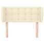 vidaXL Cabecero de cuero sintético color crema 93x23x78/88 cm vidaXL Cabecero de cuero sintético color crema 93x23x78/88 cm