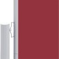 vidaXL Toldo lateral retráctil rojo 160x1000 cm vidaXL Toldo lateral retráctil rojo 160x1000 cm