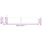 vidaXL Toldo lateral retráctil rojo 160x1000 cm vidaXL Toldo lateral retráctil rojo 160x1000 cm