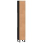 vidaXL Armario de baño madera contrachapada negro 30x30x190 cm vidaXL Armario de baño madera contrachapada negro 30x30x190 cm
