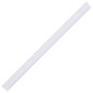 vidaXL Panel de valla de PVC blanco 70x0,19 m vidaXL Panel de valla de PVC blanco 70x0,19 m