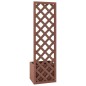 vidaXL Jardinera enrejada WPC 40x30x135 cm vidaXL Jardinera enrejada WPC 40x30x135 cm