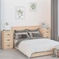 vidaXL Mesitas de noche 2 uds madera maciza de pino 40x40x75 cm vidaXL Mesitas de noche 2 uds madera maciza de pino 40x40x75 cm