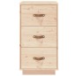 vidaXL Mesitas de noche 2 uds madera maciza de pino 40x40x75 cm vidaXL Mesitas de noche 2 uds madera maciza de pino 40x40x75 cm