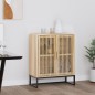 vidaXL Aparador de madera contrachapada 60x30x75 cm vidaXL Aparador de madera contrachapada 60x30x75 cm