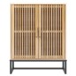 vidaXL Aparador de madera contrachapada 60x30x75 cm vidaXL Aparador de madera contrachapada 60x30x75 cm