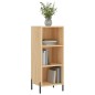 vidaXL Aparador de madera de ingeniería roble Sonoma 34,5x32,5x90 cm vidaXL Aparador de madera de ingeniería roble Sonoma 34,5x32,5x90 cm