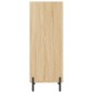 vidaXL Aparador de madera de ingeniería roble Sonoma 34,5x32,5x90 cm vidaXL Aparador de madera de ingeniería roble Sonoma 34,5x32,5x90 cm