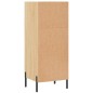 vidaXL Aparador de madera de ingeniería roble Sonoma 34,5x32,5x90 cm vidaXL Aparador de madera de ingeniería roble Sonoma 34,5x32,5x90 cm