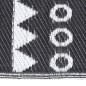 vidaXL Alfombra de exterior PP negra 190x290 cm vidaXL Alfombra de exterior PP negra 190x290 cm