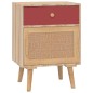 vidaXL Mesitas de noche 2 uds madera contrachapada 40x30x55 cm vidaXL Mesitas de noche 2 uds madera contrachapada 40x30x55 cm