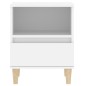 vidaXL Mesita de noche color blanco 40x35x50 cm vidaXL Mesita de noche color blanco 40x35x50 cm