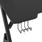 vidaXL Escritorio gaming con patas en forma de Y negro 110x60x75 cm