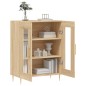vidaXL Aparador de madera de ingeniería roble Sonoma 69,5x34x90 cm vidaXL Aparador de madera de ingeniería roble Sonoma 69,5x34x90 cm