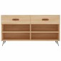 vidaXL Banco zapatero madera de ingeniería roble Sonoma 102x35x55 cm vidaXL Banco zapatero madera de ingeniería roble Sonoma 102x35x55 cm