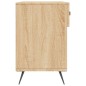 vidaXL Banco zapatero madera de ingeniería roble Sonoma 102x35x55 cm vidaXL Banco zapatero madera de ingeniería roble Sonoma 102x35x55 cm