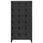 vidaXL Taquilla de acero gris antracita 90x40x180 cm vidaXL Taquilla de acero gris antracita 90x40x180 cm