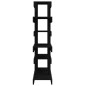 vidaXL Soporte para plantas madera maciza pino negro 85x25x109,5 cm vidaXL Soporte para plantas madera maciza pino negro 85x25x109,5 cm