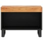 vidaXL Mueble de TV madera maciza de acacia 60x33x43,5 cm