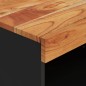 vidaXL Mueble de TV madera maciza de acacia 60x33x43,5 cm