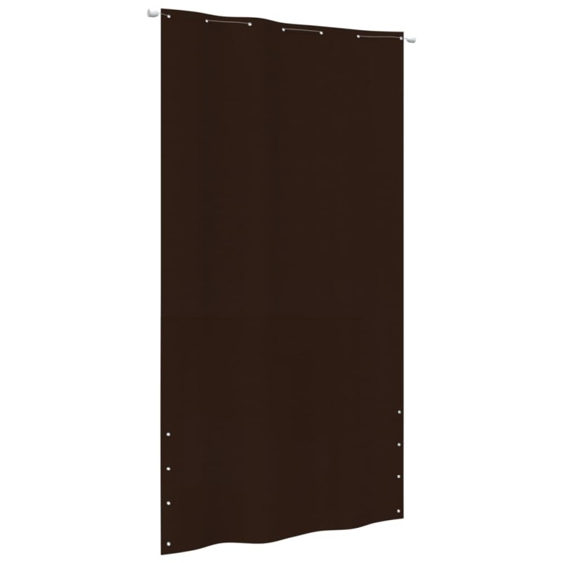 vidaXL Toldo pantalla para balcón tela oxford marrón 140x240 cm vidaXL Toldo pantalla para balcón tela oxford marrón 140x240 cm