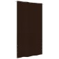 vidaXL Toldo pantalla para balcón tela oxford marrón 140x240 cm vidaXL Toldo pantalla para balcón tela oxford marrón 140x240 cm
