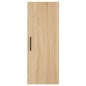 vidaXL Armario de pared roble Sonoma 34,5x34x90 cm vidaXL Armario de pared roble Sonoma 34,5x34x90 cm