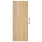vidaXL Armario de pared roble Sonoma 34,5x34x90 cm vidaXL Armario de pared roble Sonoma 34,5x34x90 cm