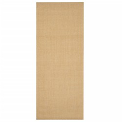 vidaXL Alfombra de sisal natural 80x200 cm