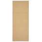 vidaXL Alfombra de sisal natural 80x200 cm vidaXL Alfombra de sisal natural 80x200 cm