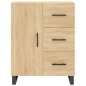 vidaXL Aparador de madera de ingeniería roble Sonoma 69,5x34x90 cm vidaXL Aparador de madera de ingeniería roble Sonoma 69,5x34x90 cm