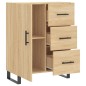 vidaXL Aparador de madera de ingeniería roble Sonoma 69,5x34x90 cm vidaXL Aparador de madera de ingeniería roble Sonoma 69,5x34x90 cm