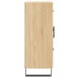 vidaXL Aparador de madera de ingeniería roble Sonoma 69,5x34x90 cm vidaXL Aparador de madera de ingeniería roble Sonoma 69,5x34x90 cm