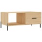 vidaXL Mesa de centro madera contrachapada roble Sonoma 90x50x40 cm vidaXL Mesa de centro madera contrachapada roble Sonoma 90x50x40 cm