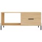vidaXL Mesa de centro madera contrachapada roble Sonoma 90x50x40 cm vidaXL Mesa de centro madera contrachapada roble Sonoma 90x50x40 cm
